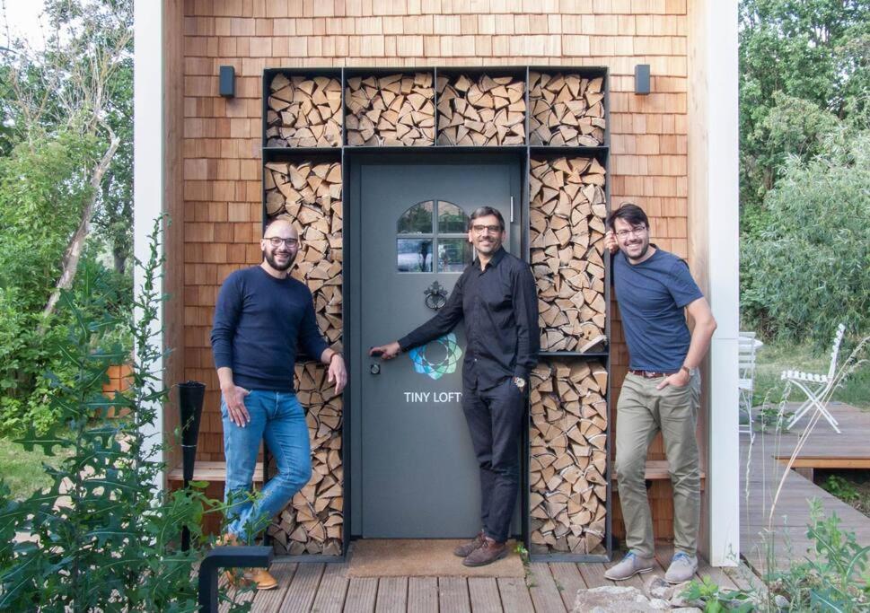 Tiny Haus Auf Idyllischem Grundstueck Im Rittergut Villa Klipphausen Bagian luar foto