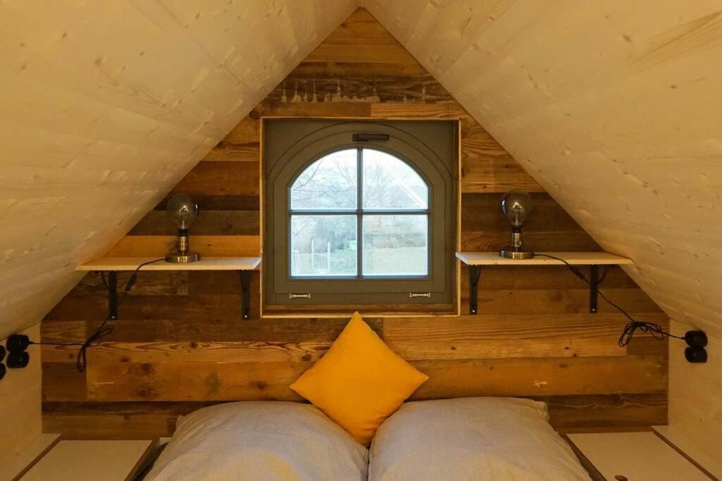 Tiny Haus Auf Idyllischem Grundstueck Im Rittergut Villa Klipphausen Bagian luar foto