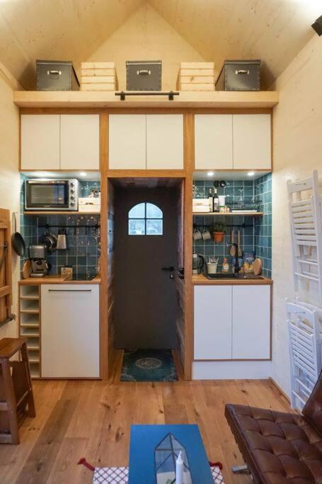 Tiny Haus Auf Idyllischem Grundstueck Im Rittergut Villa Klipphausen Bagian luar foto